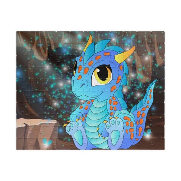 Magical Dragon Puzzle - Dragon in the Fireflies Cave